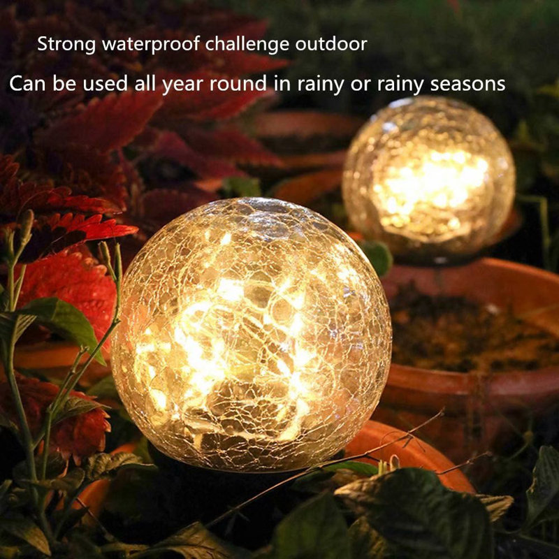 SolarEra 30LED Low Voltage Solar Garden Lights Integrated LED Solar Powered Lights for Garden Patio Decor Reviews Wayfair